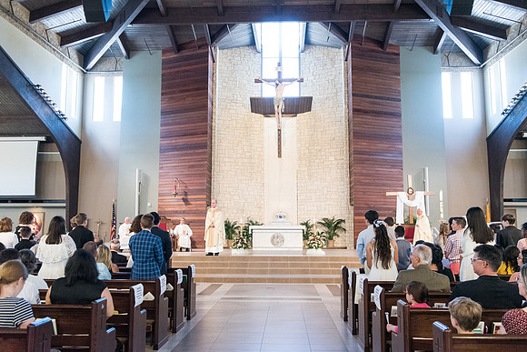 Confirmations at St. Vincent de Paul, Wildwood 1052