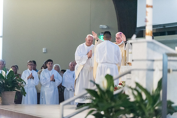 Confirmations at St. Vincent de Paul, Wildwood 1182