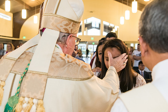 Confirmations at St. Vincent de Paul, Wildwood 1090