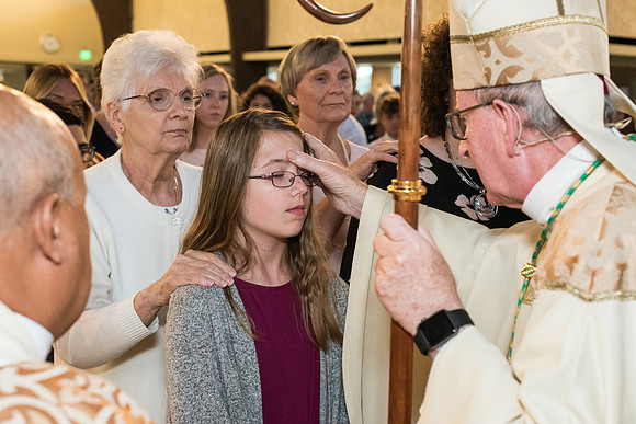 Confirmations at St. Vincent de Paul, Wildwood 1187
