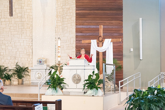 Confirmations at St. Vincent de Paul, Wildwood 1040