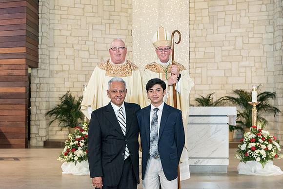 Confirmations at St. Vincent de Paul, Wildwood 1115