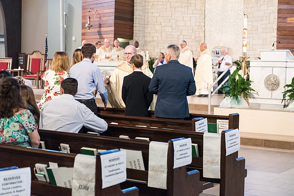 Confirmations at St. Vincent de Paul, Wildwood 1110