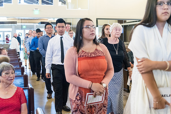 Confirmations at St. Vincent de Paul, Wildwood 1022