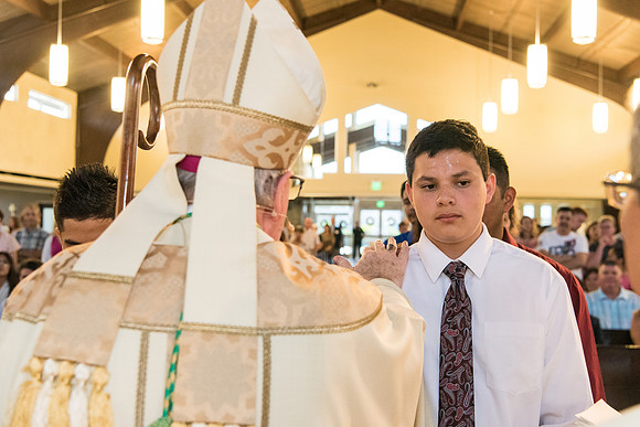 Confirmations at St. Vincent de Paul, Wildwood 1093