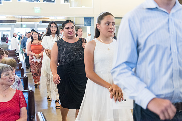 Confirmations at St. Vincent de Paul, Wildwood 1019