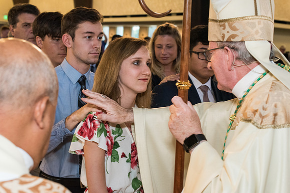 Confirmations at St. Vincent de Paul, Wildwood 1199