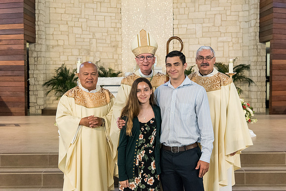 Confirmations at St. Vincent de Paul, Wildwood 1145