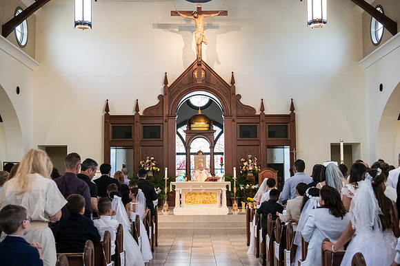 Corpus Christi First Communion April 26 10 AM 0098