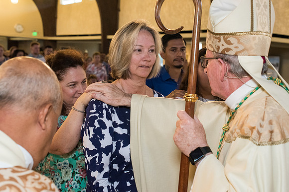 Confirmations at St. Vincent de Paul, Wildwood 1219