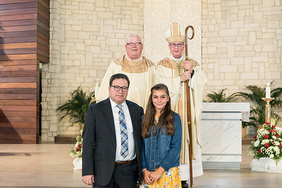 Confirmations at St. Vincent de Paul, Wildwood 1116