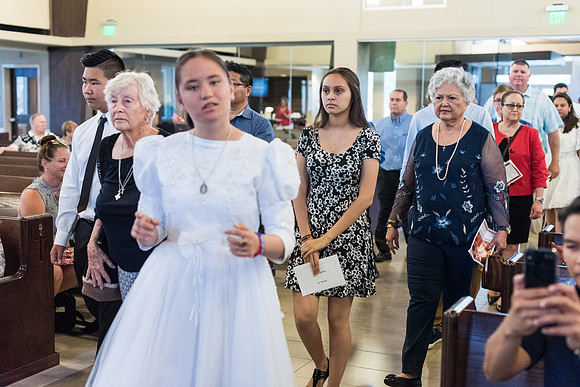 Confirmations at St. Vincent de Paul, Wildwood 1163