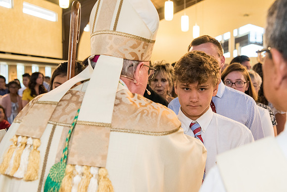 Confirmations at St. Vincent de Paul, Wildwood 1070