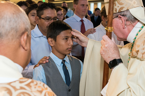 Confirmations at St. Vincent de Paul, Wildwood 1193