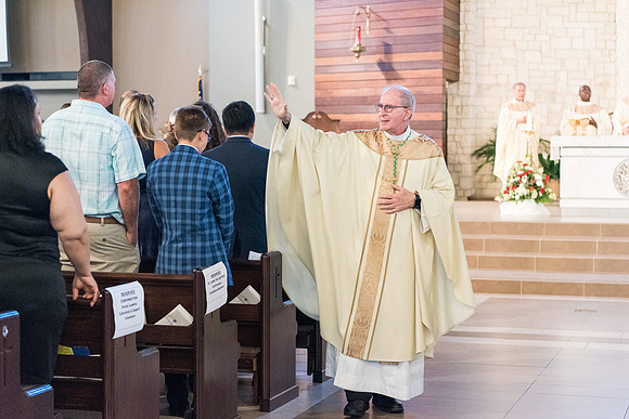 Confirmations at St. Vincent de Paul, Wildwood 1108