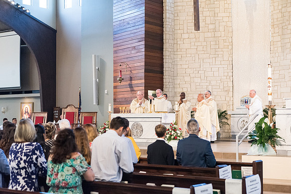 Confirmations at St. Vincent de Paul, Wildwood 1105
