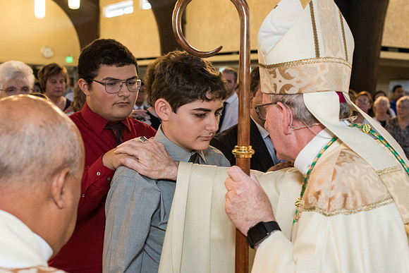 Confirmations at St. Vincent de Paul, Wildwood 1186