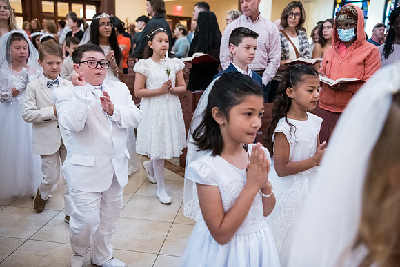 St James First Communion 2024 | April 14 | 9M 0009