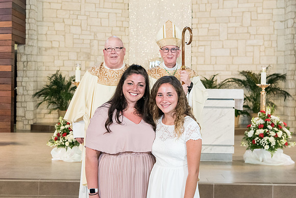 Confirmations at St. Vincent de Paul, Wildwood 1122