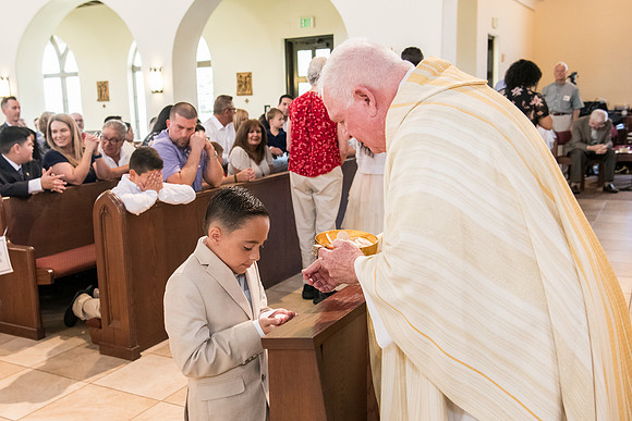 Corpus Christi First Communion April 26 10 AM 0123