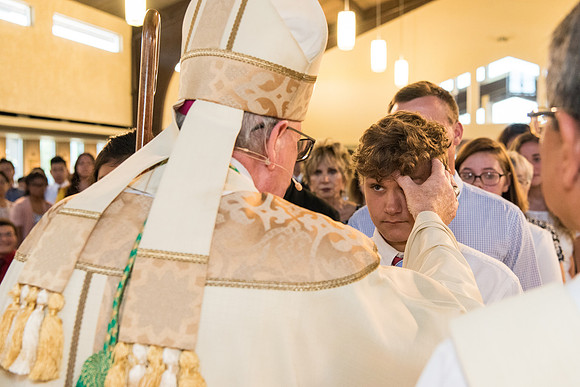 Confirmations at St. Vincent de Paul, Wildwood 1069