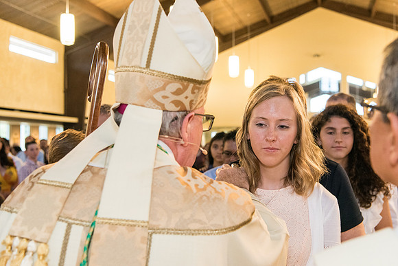Confirmations at St. Vincent de Paul, Wildwood 1066