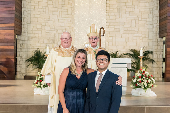 Confirmations at St. Vincent de Paul, Wildwood 1123