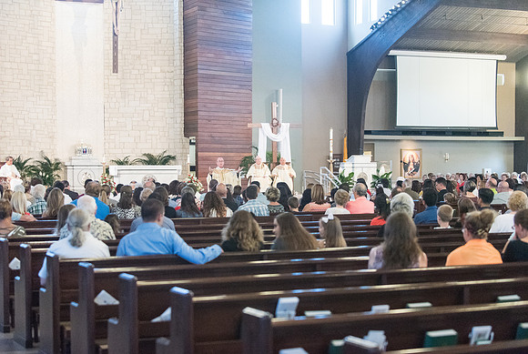 Confirmations at St. Vincent de Paul, Wildwood 1180