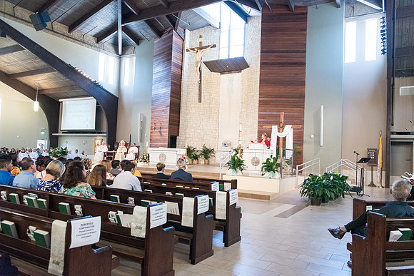 Confirmations at St. Vincent de Paul, Wildwood 1041