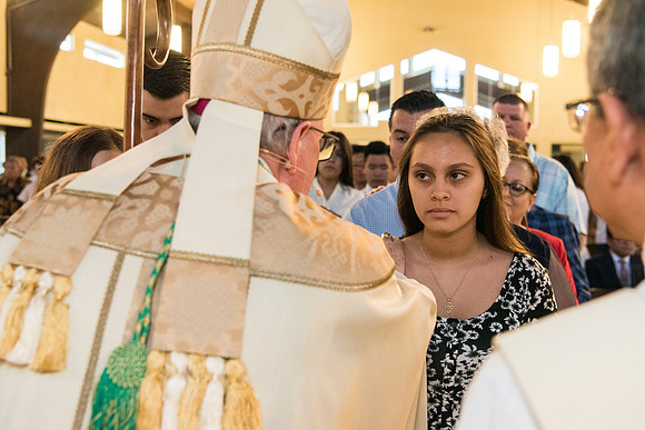 Confirmations at St. Vincent de Paul, Wildwood 1085
