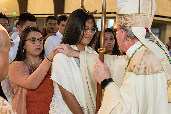 Confirmations at St. Vincent de Paul, Wildwood 1213
