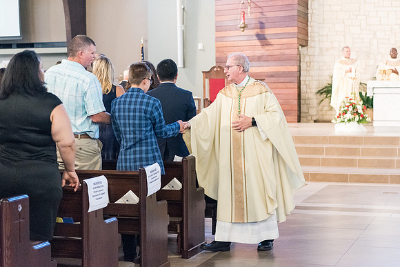 Confirmations at St. Vincent de Paul, Wildwood 1107