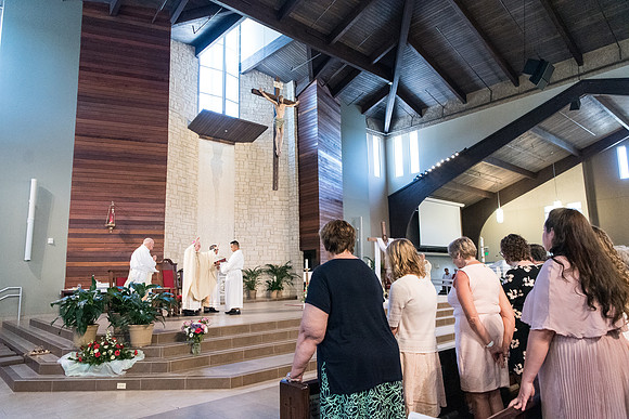Confirmations at St. Vincent de Paul, Wildwood 1057