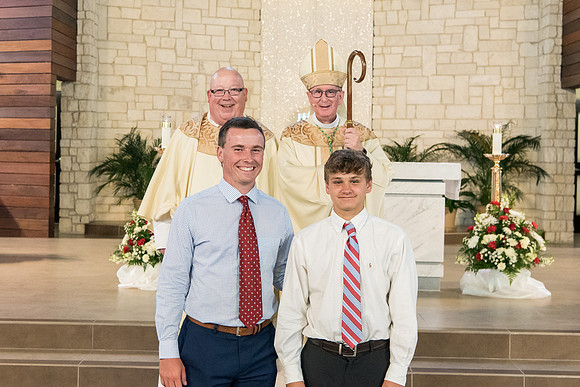 Confirmations at St. Vincent de Paul, Wildwood 1120
