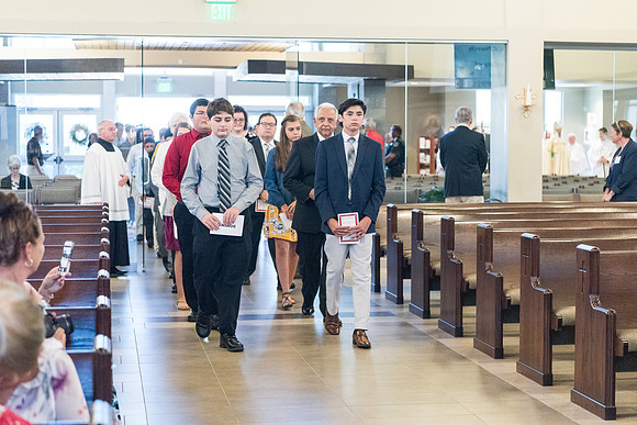 Confirmations at St. Vincent de Paul, Wildwood 1001