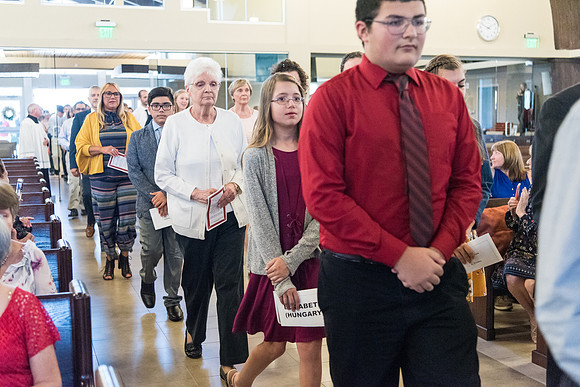 Confirmations at St. Vincent de Paul, Wildwood 1003