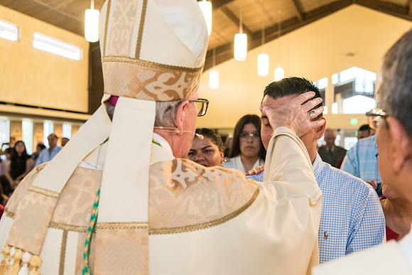 Confirmations at St. Vincent de Paul, Wildwood 1086
