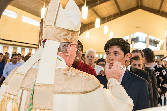Confirmations at St. Vincent de Paul, Wildwood 1059