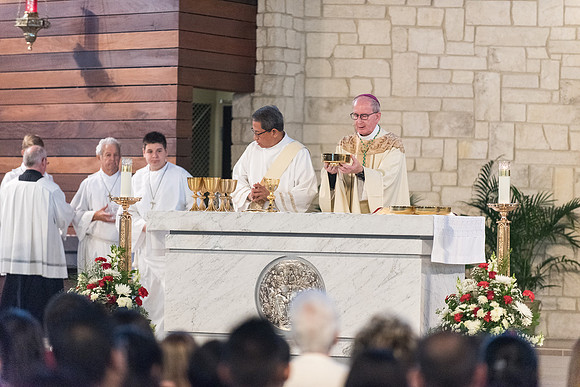 Confirmations at St. Vincent de Paul, Wildwood 1223