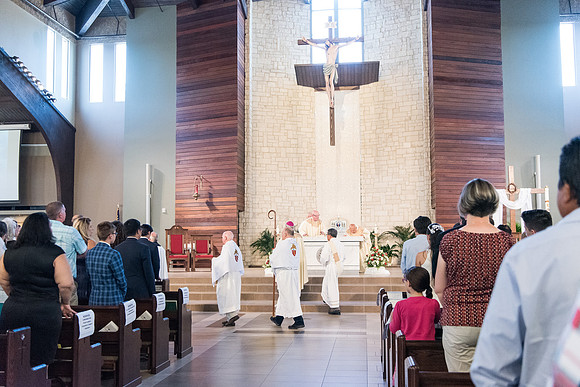 Confirmations at St. Vincent de Paul, Wildwood 1036