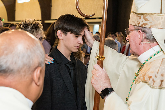 Confirmations at St. Vincent de Paul, Wildwood 1197