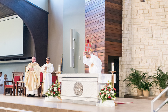 Confirmations at St. Vincent de Paul, Wildwood 1045