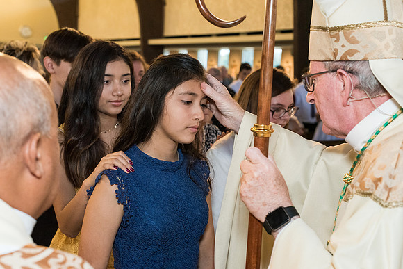 Confirmations at St. Vincent de Paul, Wildwood 1195