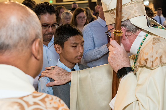 Confirmations at St. Vincent de Paul, Wildwood 1194