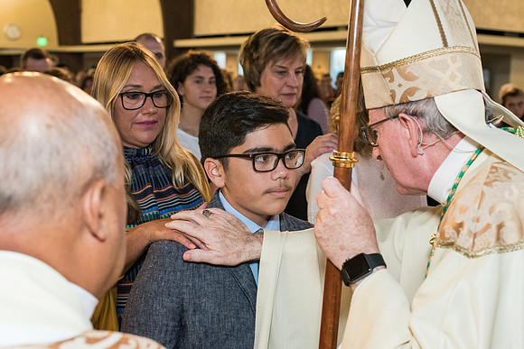 Confirmations at St. Vincent de Paul, Wildwood 1190