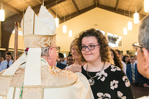 Confirmations at St. Vincent de Paul, Wildwood 1064