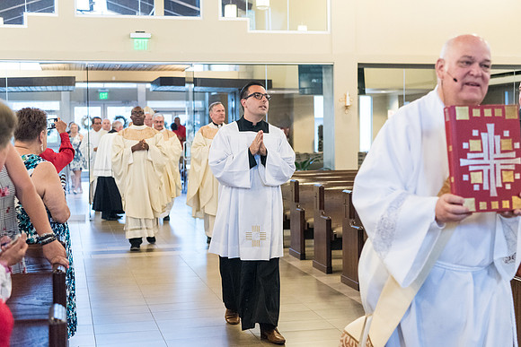 Confirmations at St. Vincent de Paul, Wildwood 1030