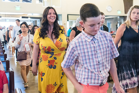 Confirmations at St. Vincent de Paul, Wildwood 1014