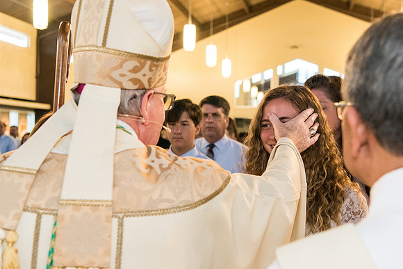 Confirmations at St. Vincent de Paul, Wildwood 1074