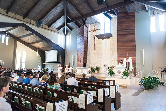 Confirmations at St. Vincent de Paul, Wildwood 1039